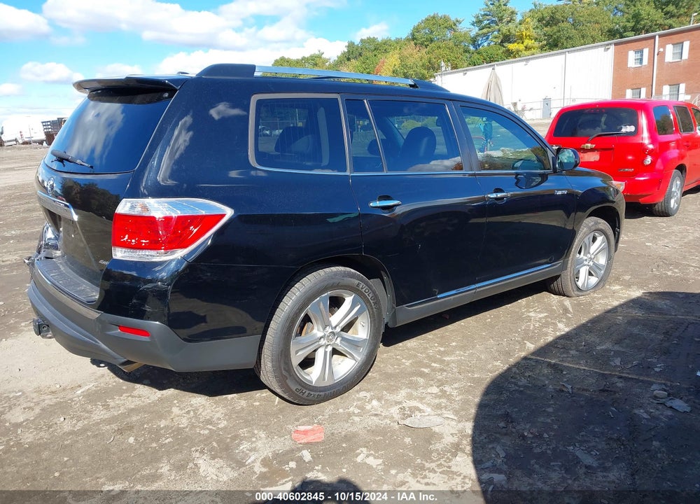 2013 TOYOTA HIGHLANDER LIMITED V6 VIN: 5TDDK3EH1DS233156