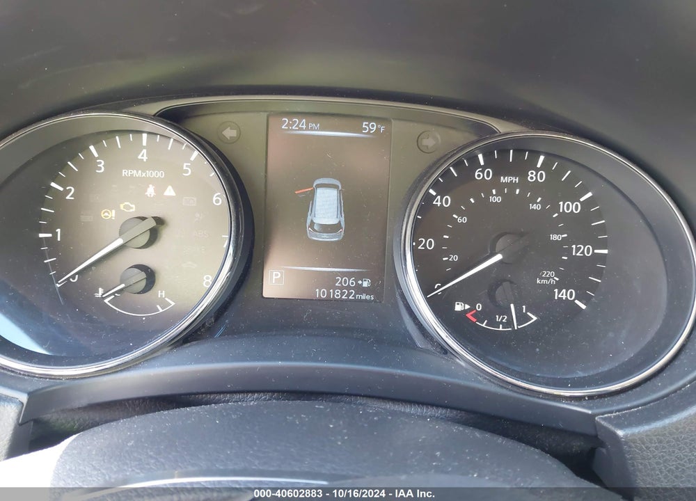 2017 NISSAN ROGUE SV VIN: JN8AT2MV5HW022716