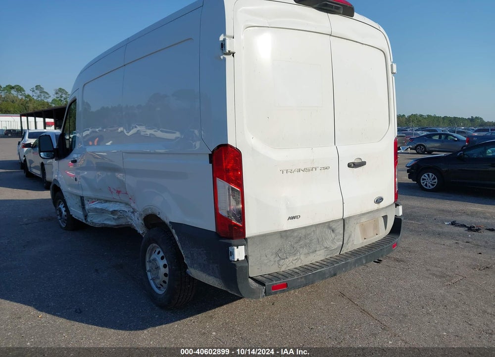2023 FORD TRANSIT-250 CARGO VAN VIN: 1FTBR2C87PKB38306