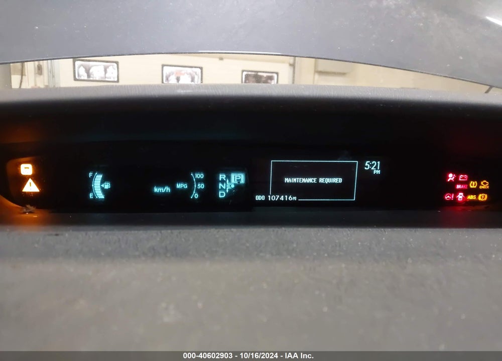 2012 TOYOTA PRIUS PLUG-IN VIN: JTDKN3DP7C3011454