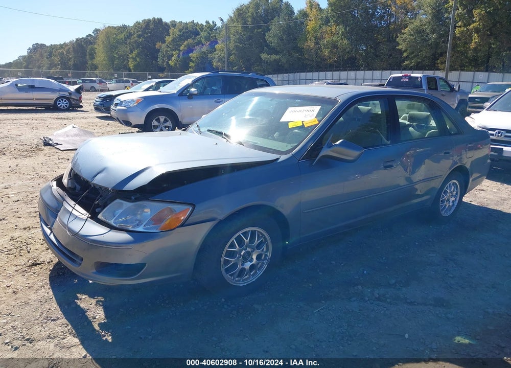 2000 TOYOTA AVALON XL VIN: 4T1BF28B3YU007923