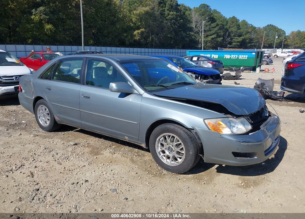 2000 TOYOTA AVALON XL VIN: 4T1BF28B3YU007923