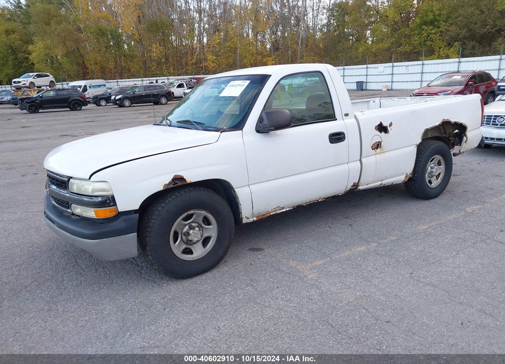 2002 CHEVROLET SILVERADO 1500 COMMERCIAL VIN: 1GCEC14V32Z199052