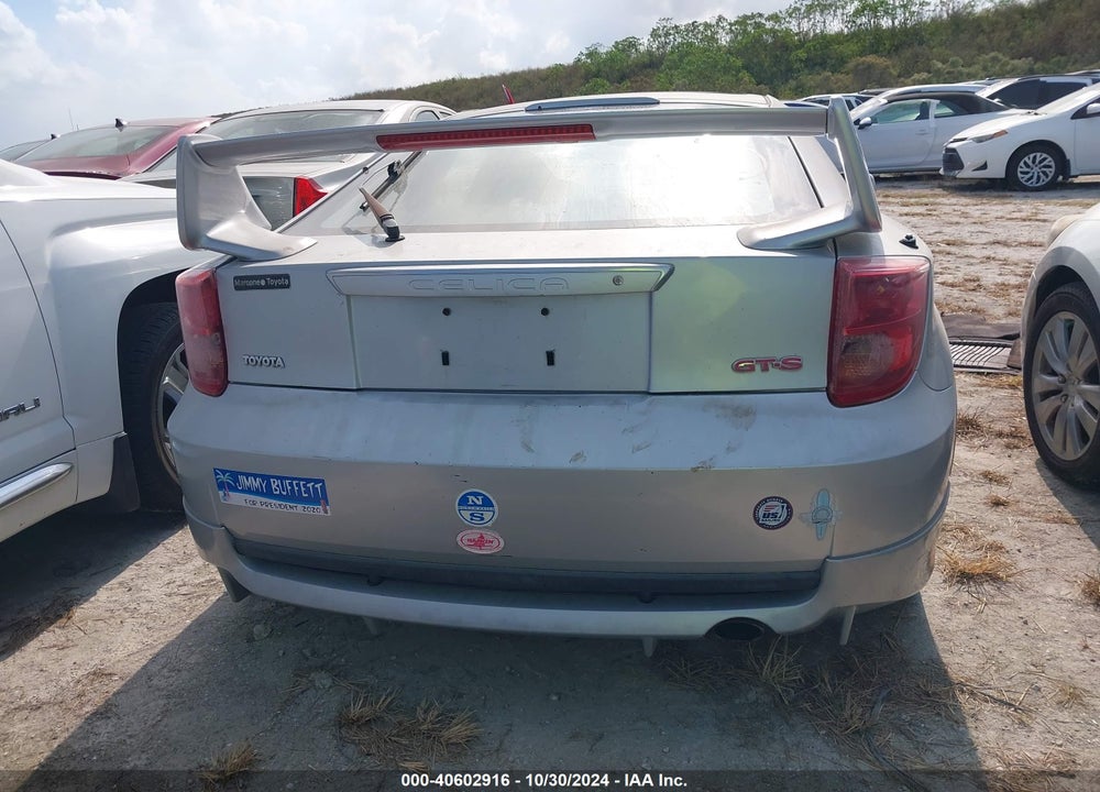 2003 TOYOTA CELICA GTS VIN: JTDDY32T330064380