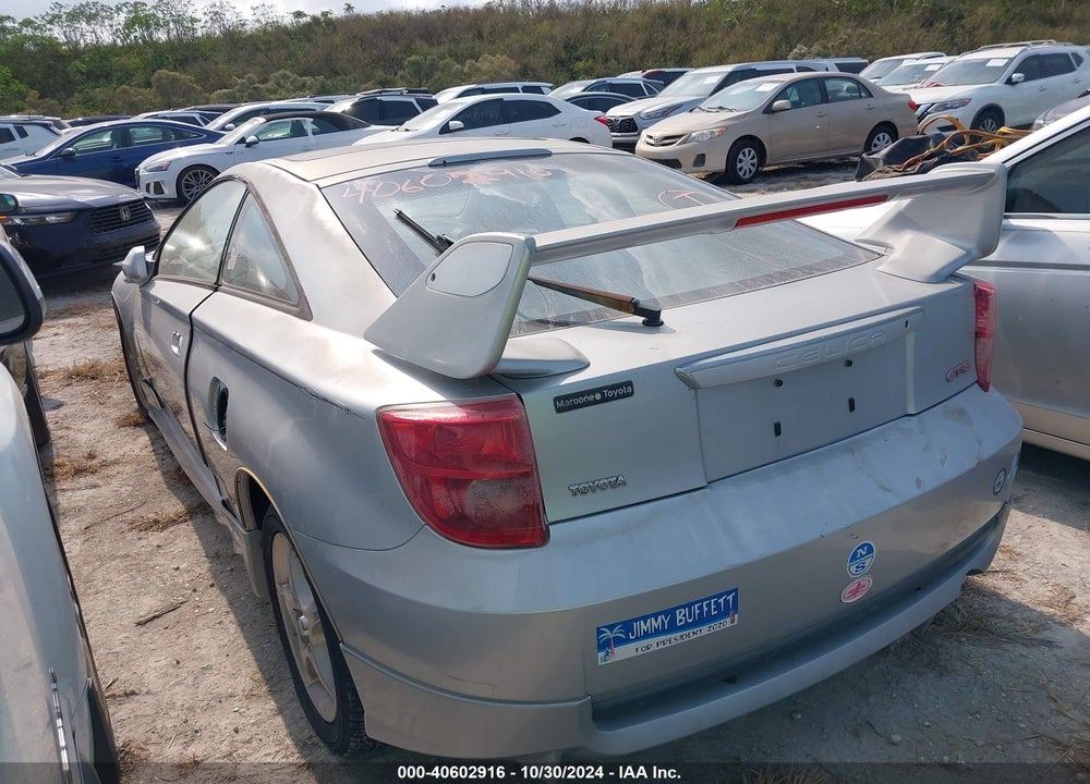 2003 TOYOTA CELICA GTS VIN: JTDDY32T330064380