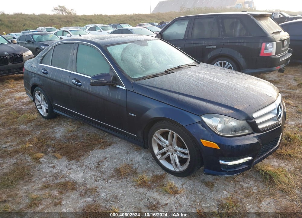 2012 MERCEDES-BENZ C 250 LUXURY/SPORT VIN: WDDGF4HB5CA646021