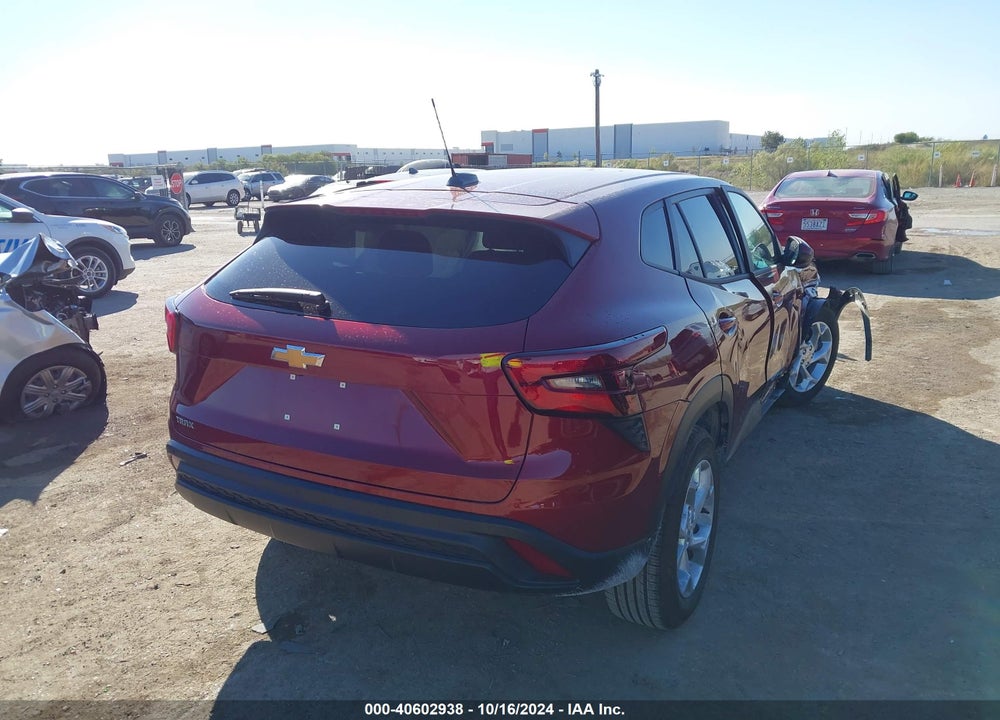 2024 CHEVROLET TRAX FWD SP VIN: KL77LFE27RC130465