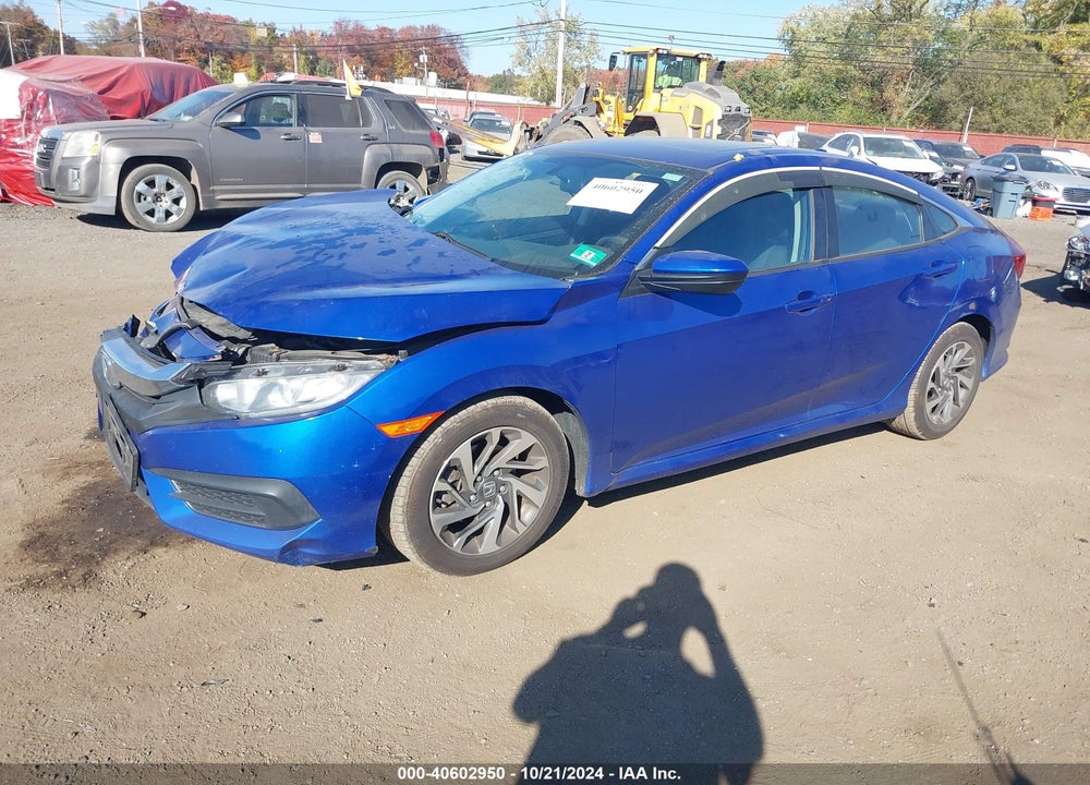 2018 HONDA CIVIC EX VIN: 2HGFC2F76JH523541