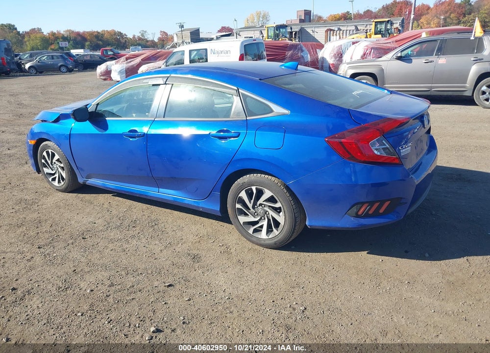 2018 HONDA CIVIC EX VIN: 2HGFC2F76JH523541