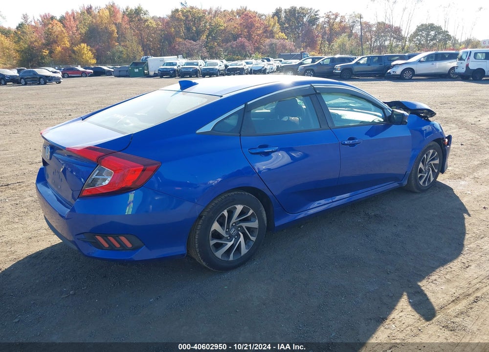 2018 HONDA CIVIC EX VIN: 2HGFC2F76JH523541