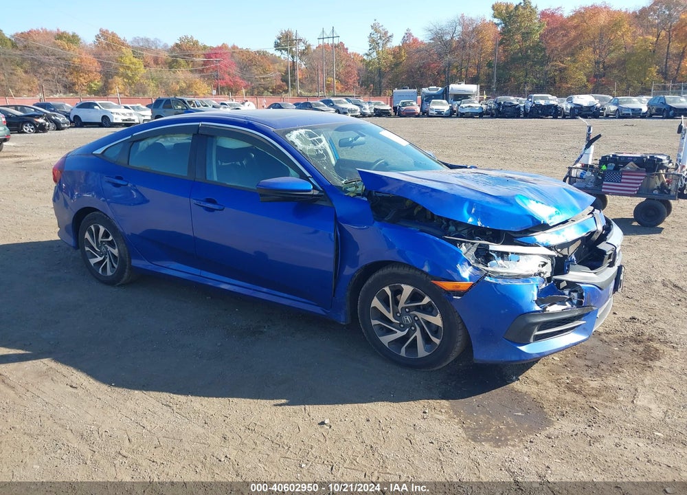 2018 HONDA CIVIC EX VIN: 2HGFC2F76JH523541