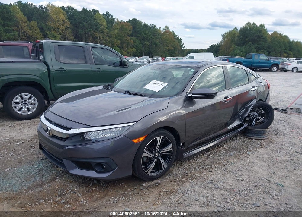 2018 HONDA CIVIC TOURING VIN: JHMFC1F98JX005886