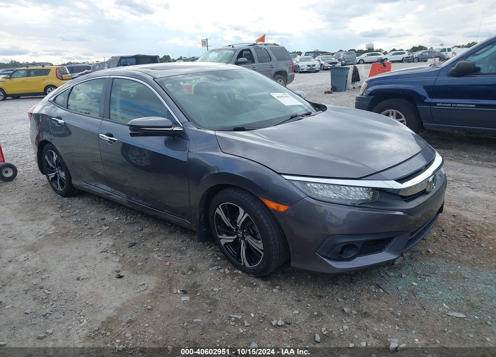 2018 HONDA CIVIC TOURING VIN: JHMFC1F98JX005886