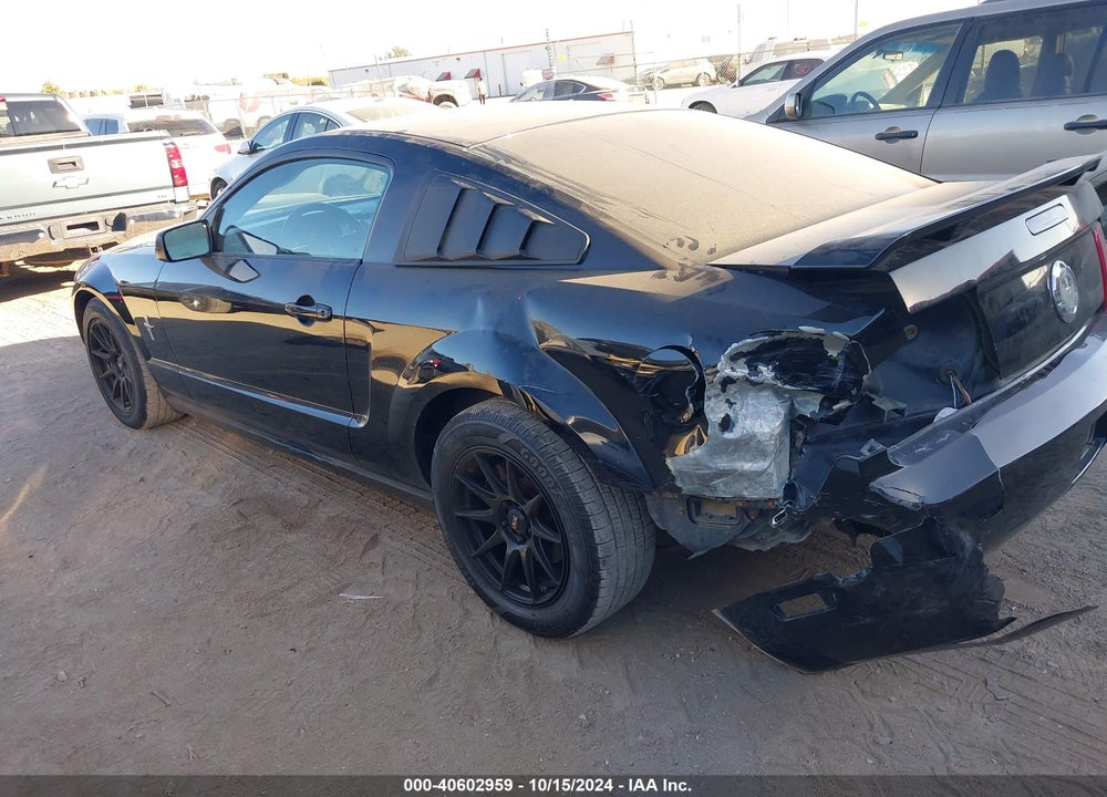 2006 FORD MUSTANG V6 VIN: 1ZVFT80N065239729