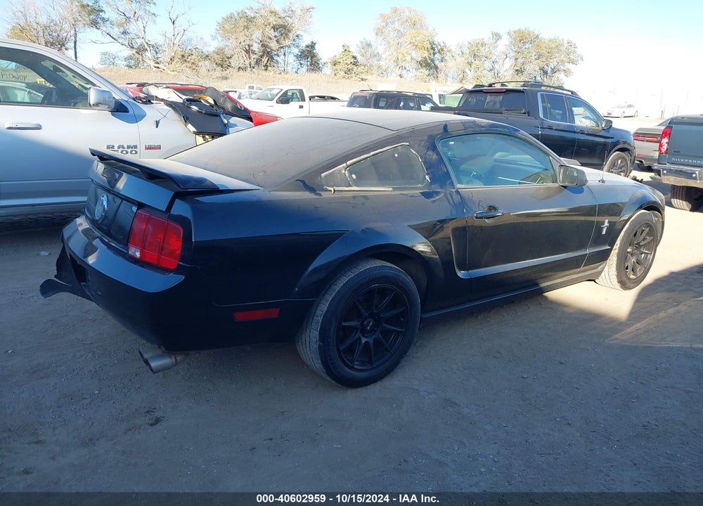 2006 FORD MUSTANG V6 VIN: 1ZVFT80N065239729