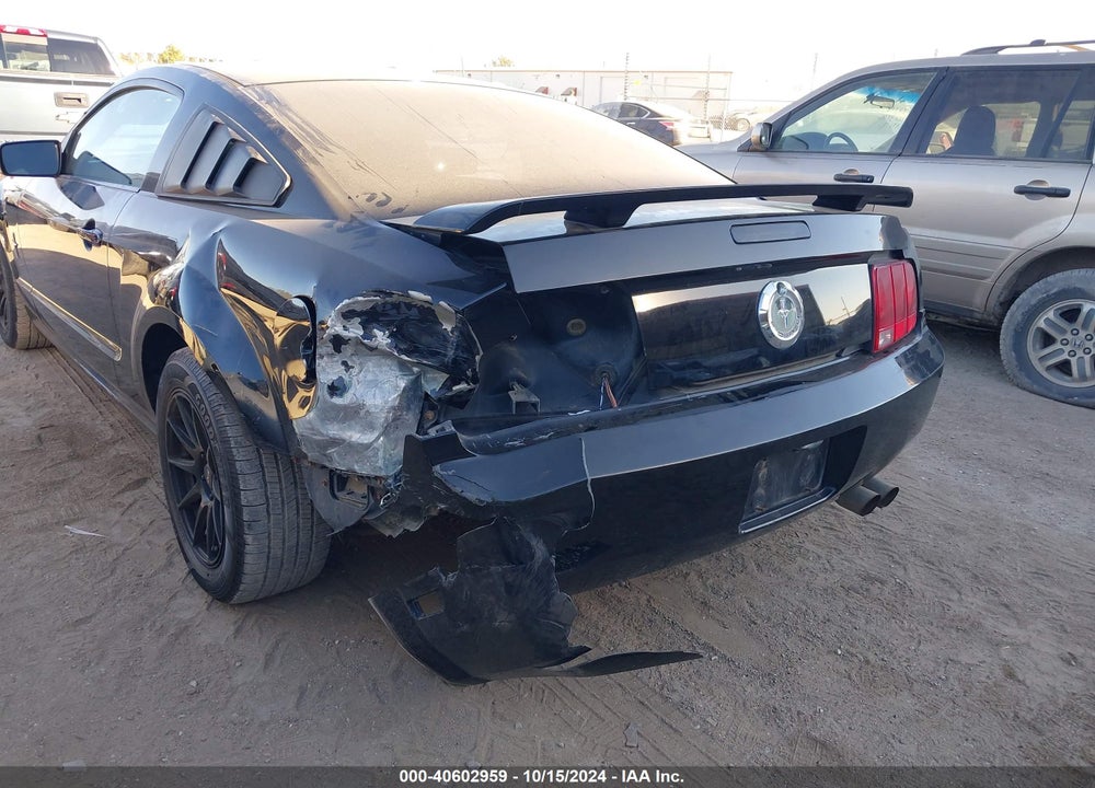 2006 FORD MUSTANG V6 VIN: 1ZVFT80N065239729