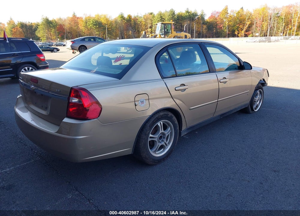 2007 CHEVROLET MALIBU VIN: 1G1ZS58F47F173429