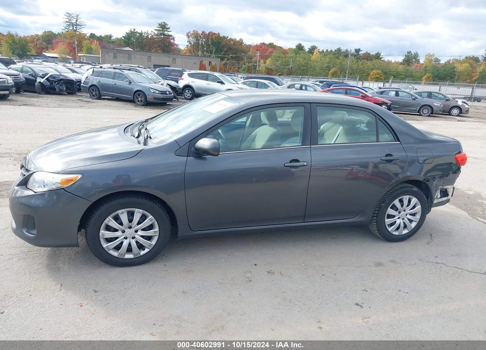 2013 TOYOTA COROLLA LE VIN: 2T1BU4EE0DC011228