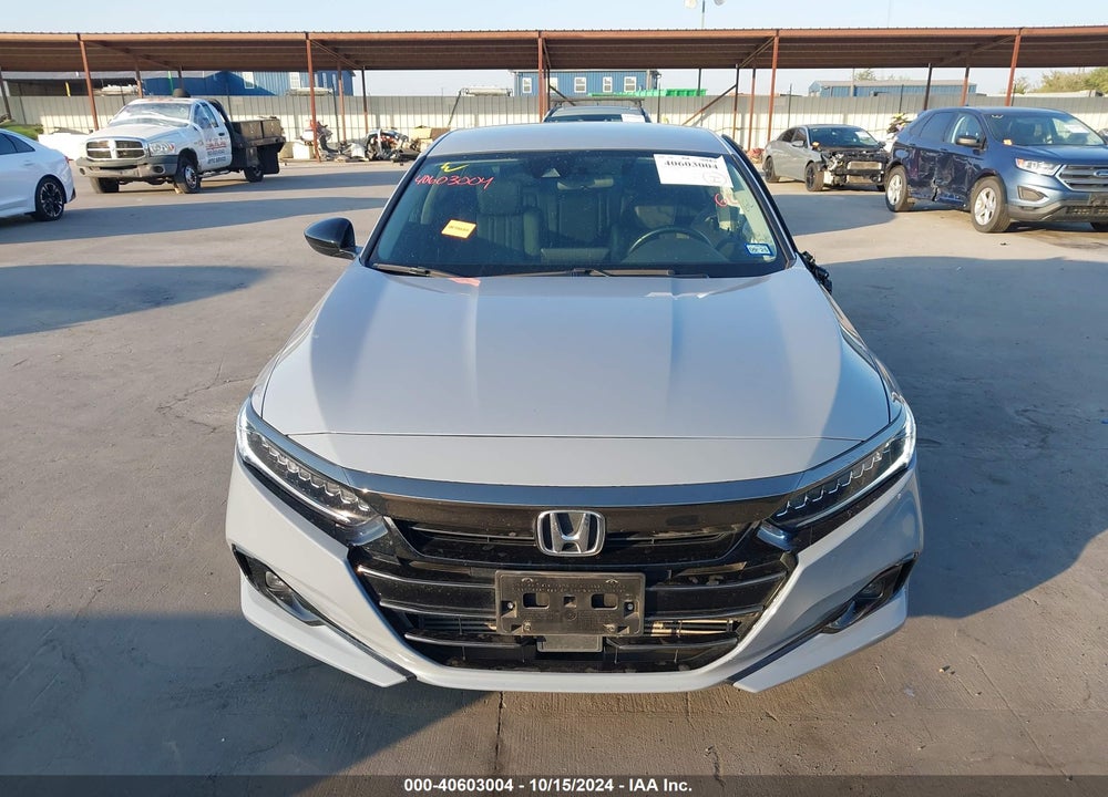 2022 HONDA ACCORD SPORT SPECIAL EDITION VIN: 1HGCV1F4XNA053337
