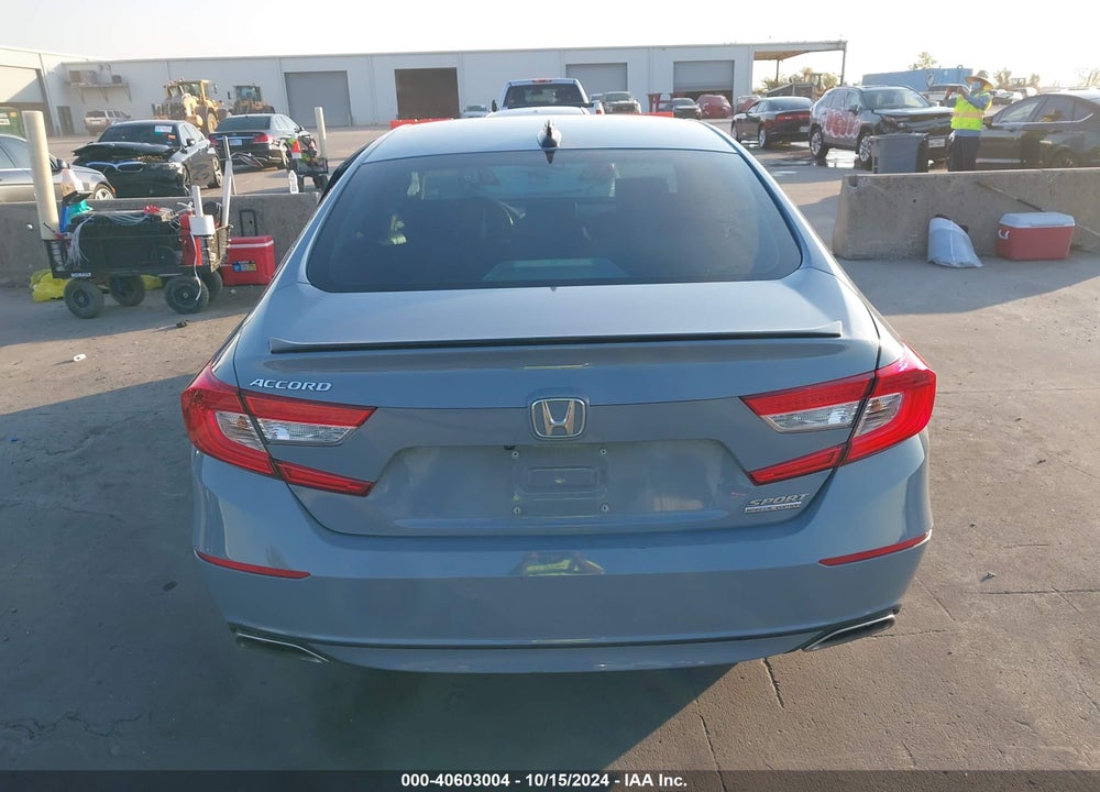 2022 HONDA ACCORD SPORT SPECIAL EDITION VIN: 1HGCV1F4XNA053337