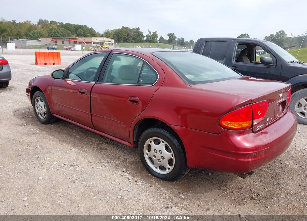 2003 OLDSMOBILE ALERO GX VIN: 1G3NK52F73C297754