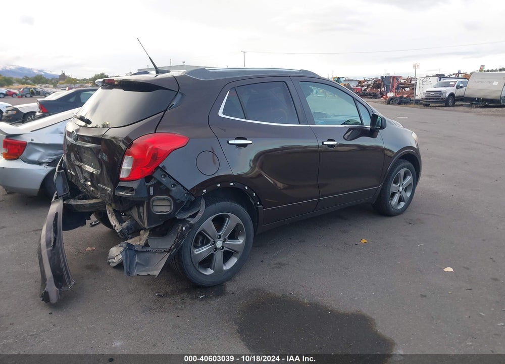 2013 BUICK ENCORE CONVENIENCE VIN: KL4CJFSBXDB092508