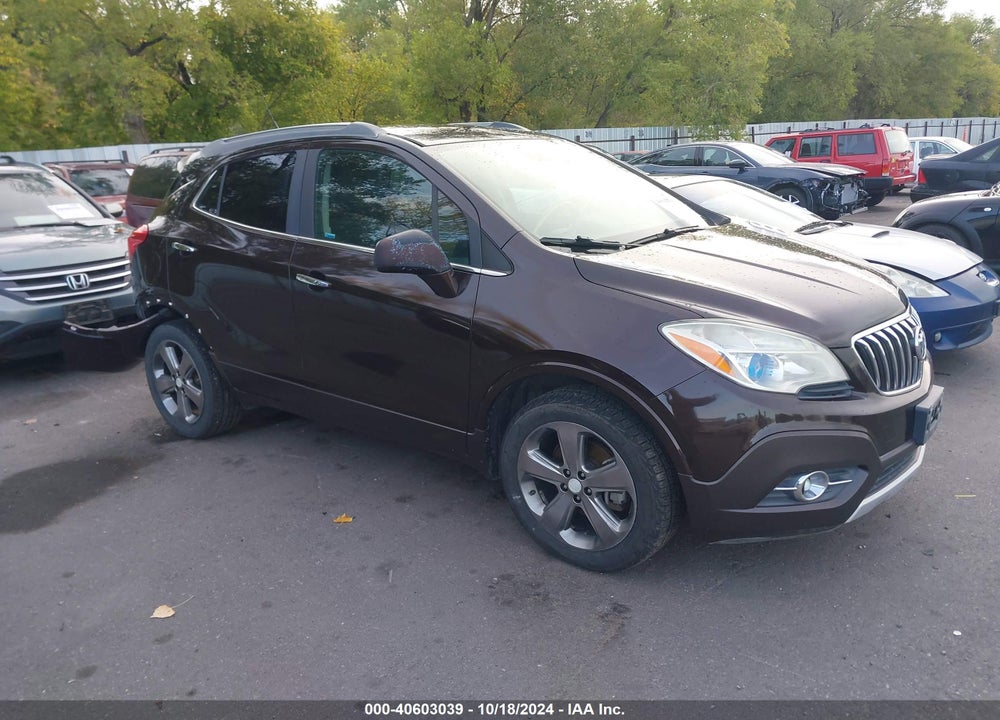 2013 BUICK ENCORE CONVENIENCE VIN: KL4CJFSBXDB092508