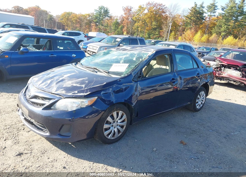 2012 TOYOTA COROLLA LE VIN: 2T1BU4EE3CC818891
