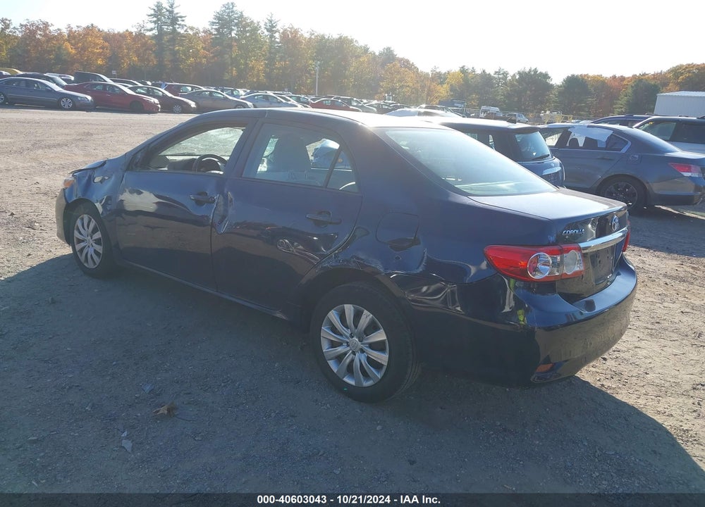 2012 TOYOTA COROLLA LE VIN: 2T1BU4EE3CC818891