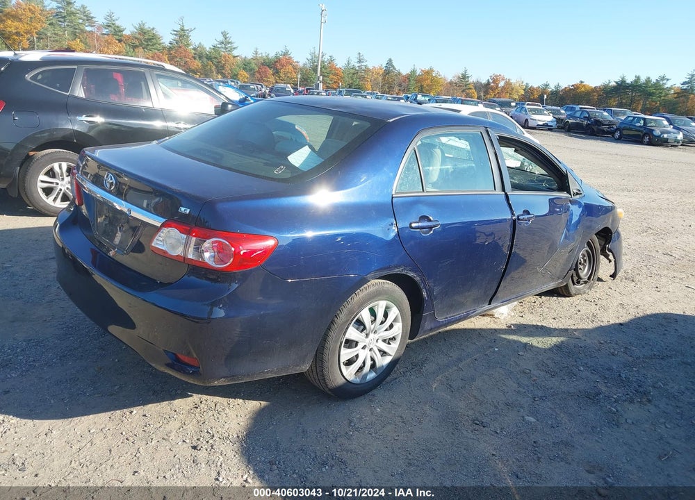 2012 TOYOTA COROLLA LE VIN: 2T1BU4EE3CC818891