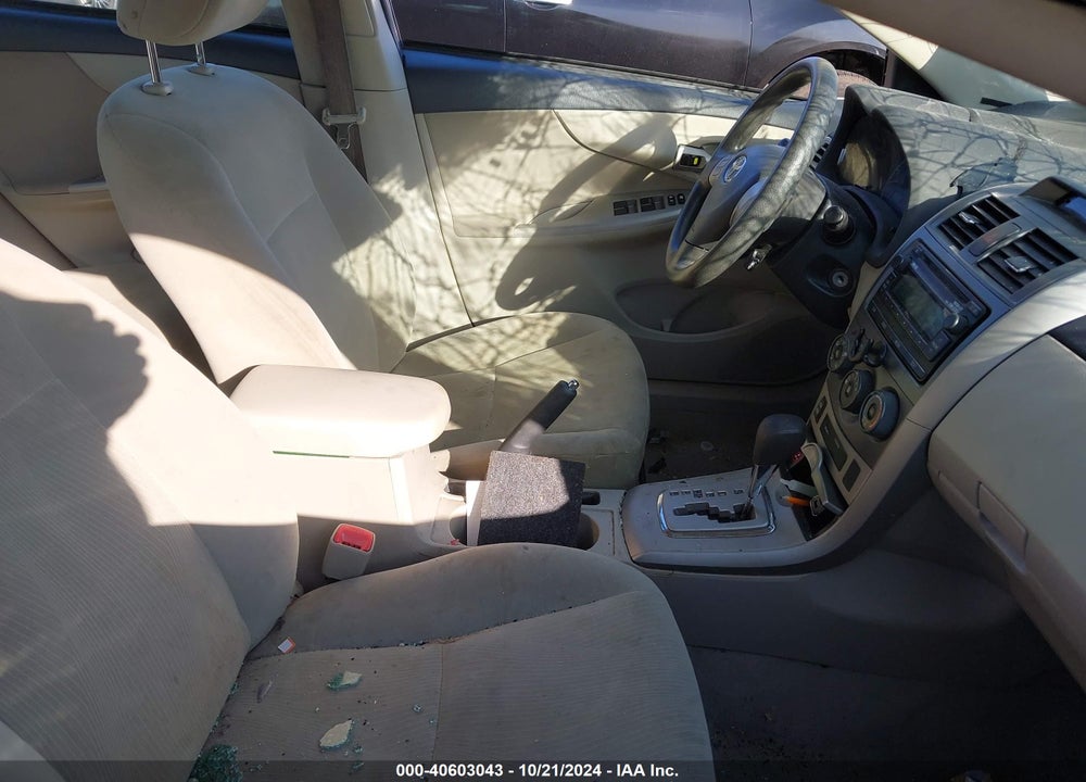 2012 TOYOTA COROLLA LE VIN: 2T1BU4EE3CC818891