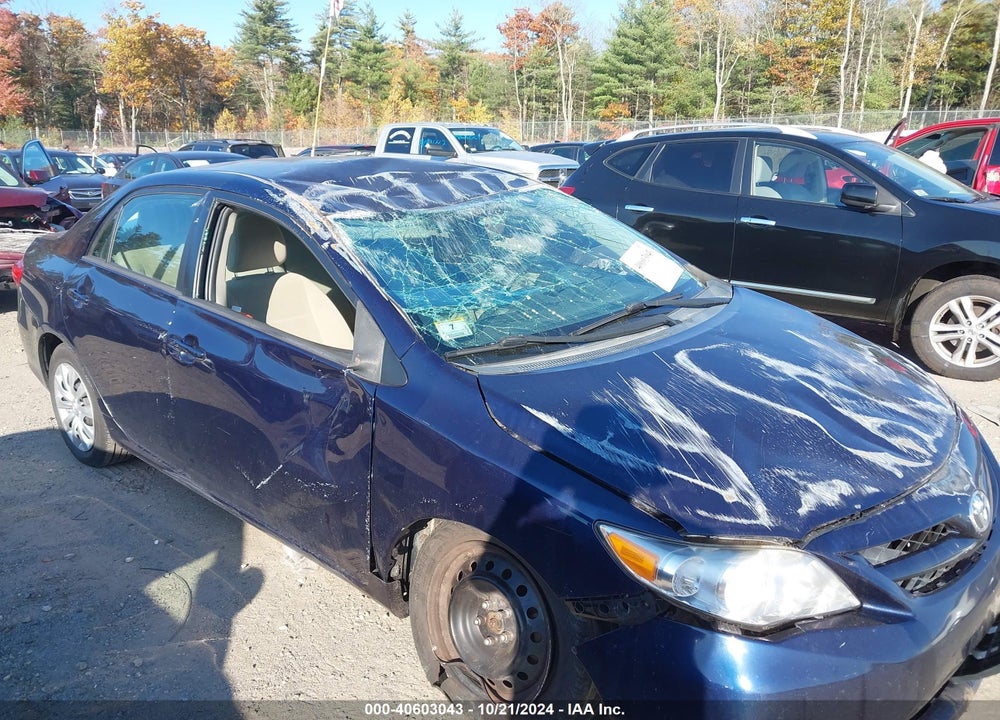2012 TOYOTA COROLLA LE VIN: 2T1BU4EE3CC818891