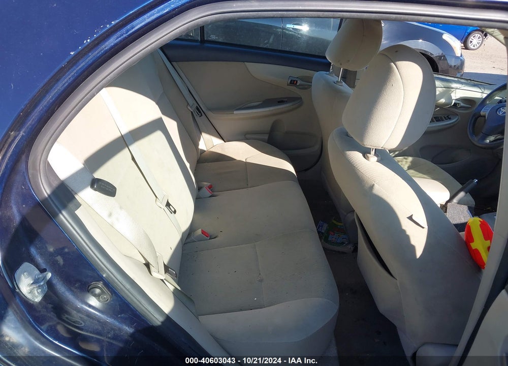 2012 TOYOTA COROLLA LE VIN: 2T1BU4EE3CC818891