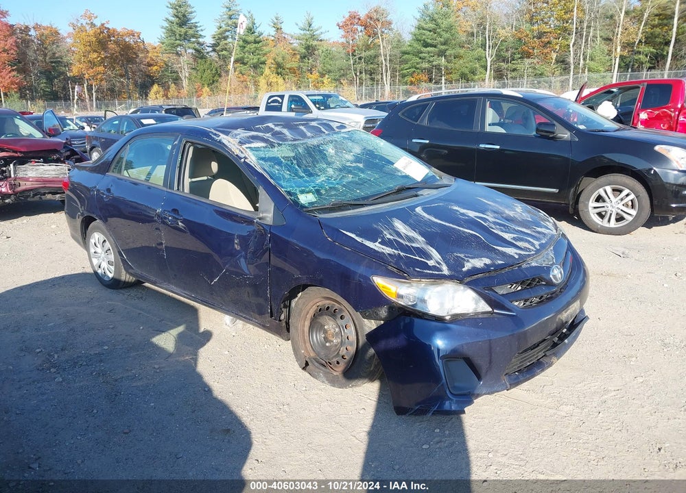 2012 TOYOTA COROLLA LE VIN: 2T1BU4EE3CC818891