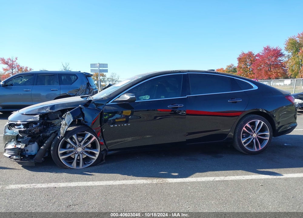 2022 CHEVROLET MALIBU FWD PREMIER VIN: 1G1ZE5SX1NF206070
