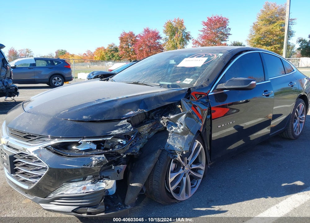 2022 CHEVROLET MALIBU FWD PREMIER VIN: 1G1ZE5SX1NF206070