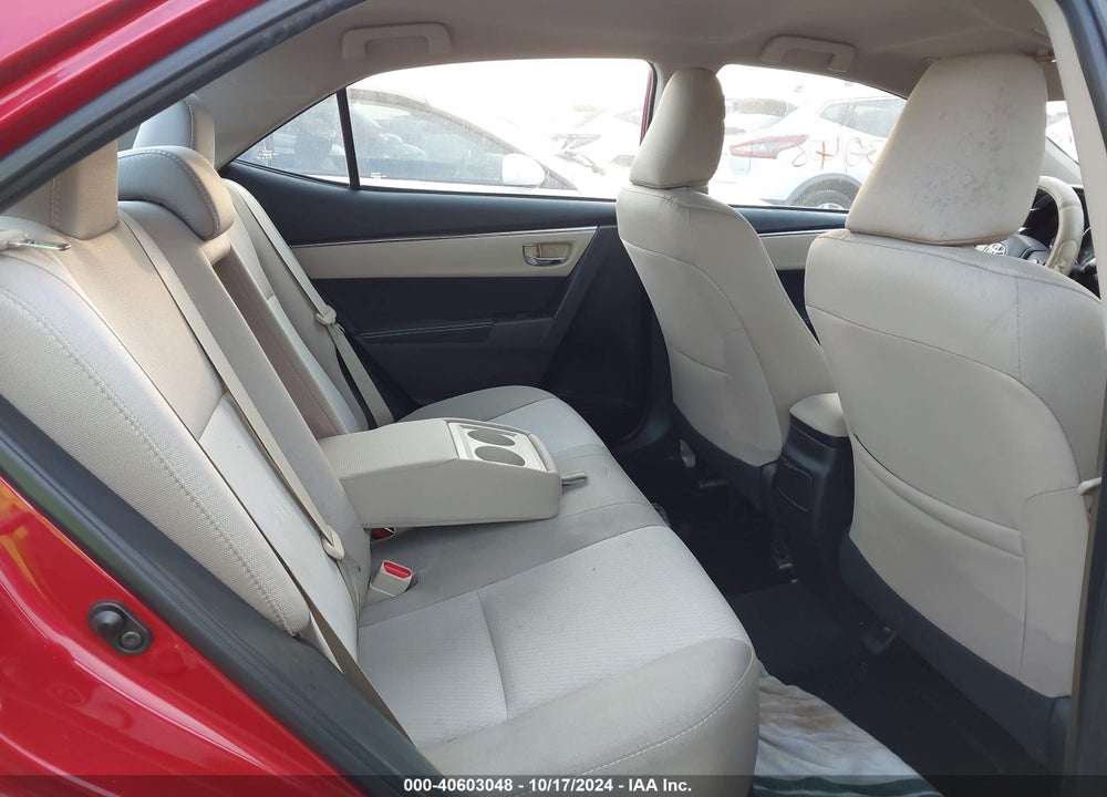 2016 TOYOTA COROLLA LE VIN: 2T1BURHE6GC511777