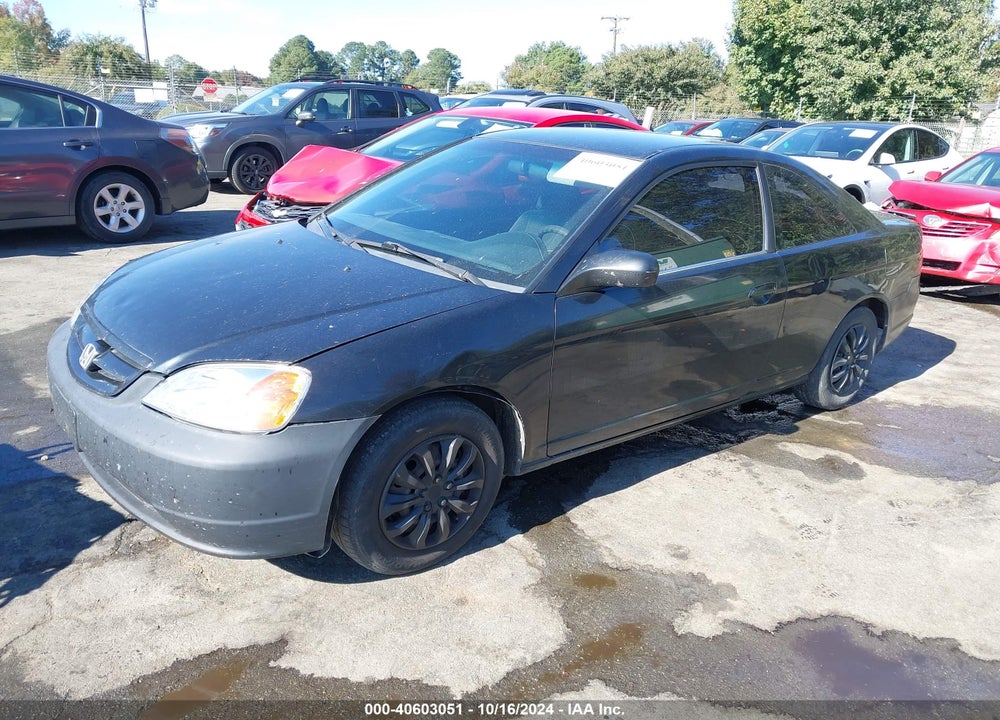2003 HONDA CIVIC LX VIN: 1HGEM22573L009541
