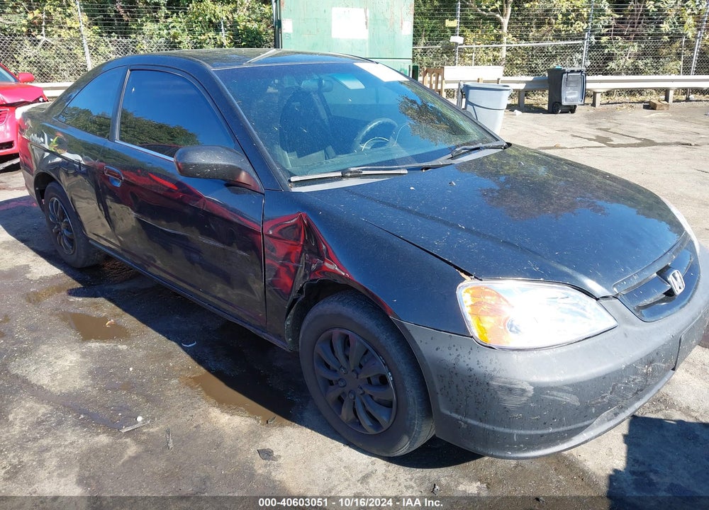 2003 HONDA CIVIC LX VIN: 1HGEM22573L009541