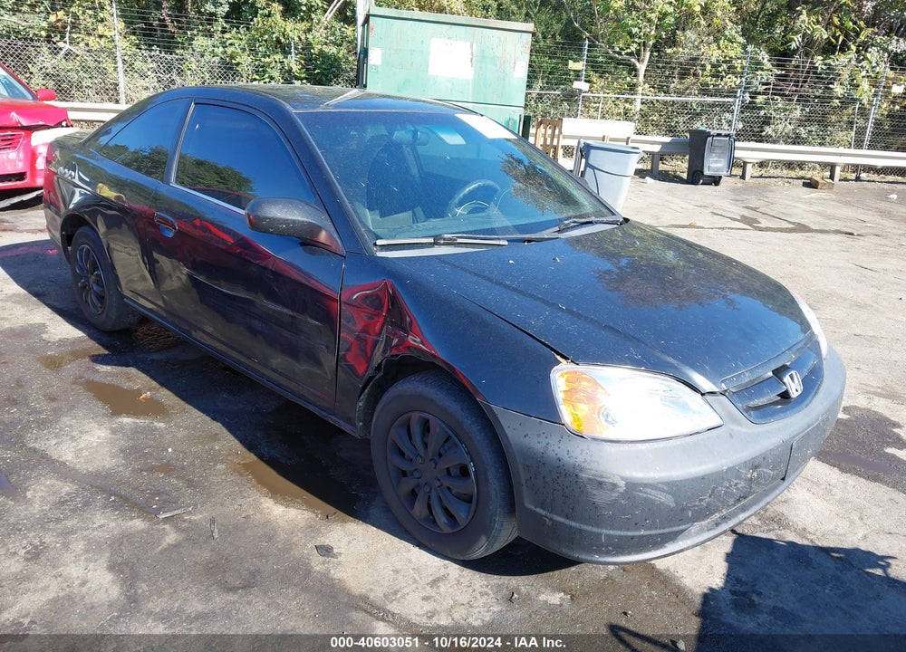 2003 HONDA CIVIC LX VIN: 1HGEM22573L009541