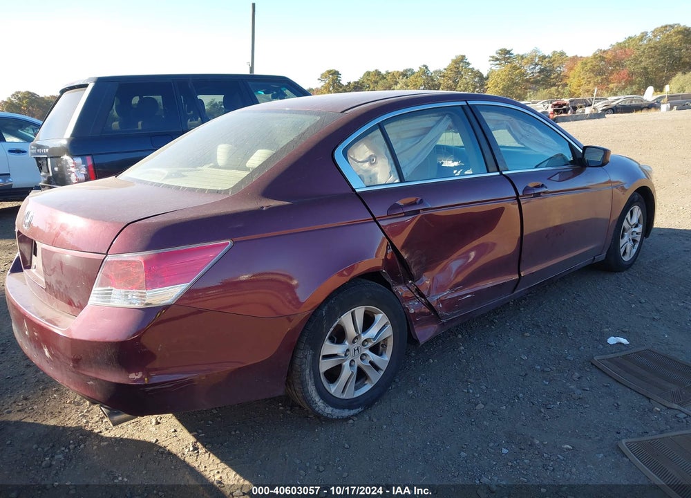 2009 HONDA ACCORD 2.4 LX-P VIN: 1HGCP26449A199206