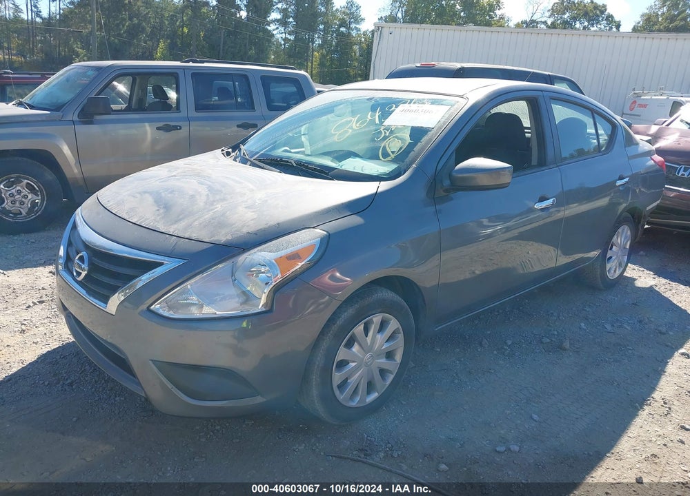 2019 NISSAN VERSA 1.6 SV VIN: 3N1CN7AP7KL864376