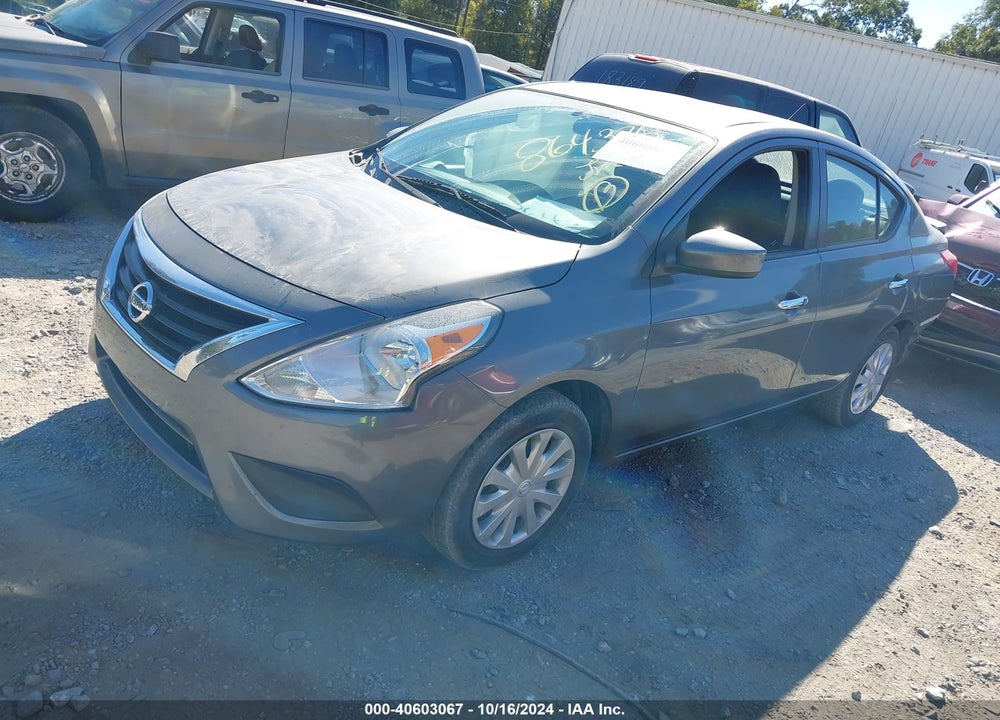 2019 NISSAN VERSA 1.6 SV VIN: 3N1CN7AP7KL864376