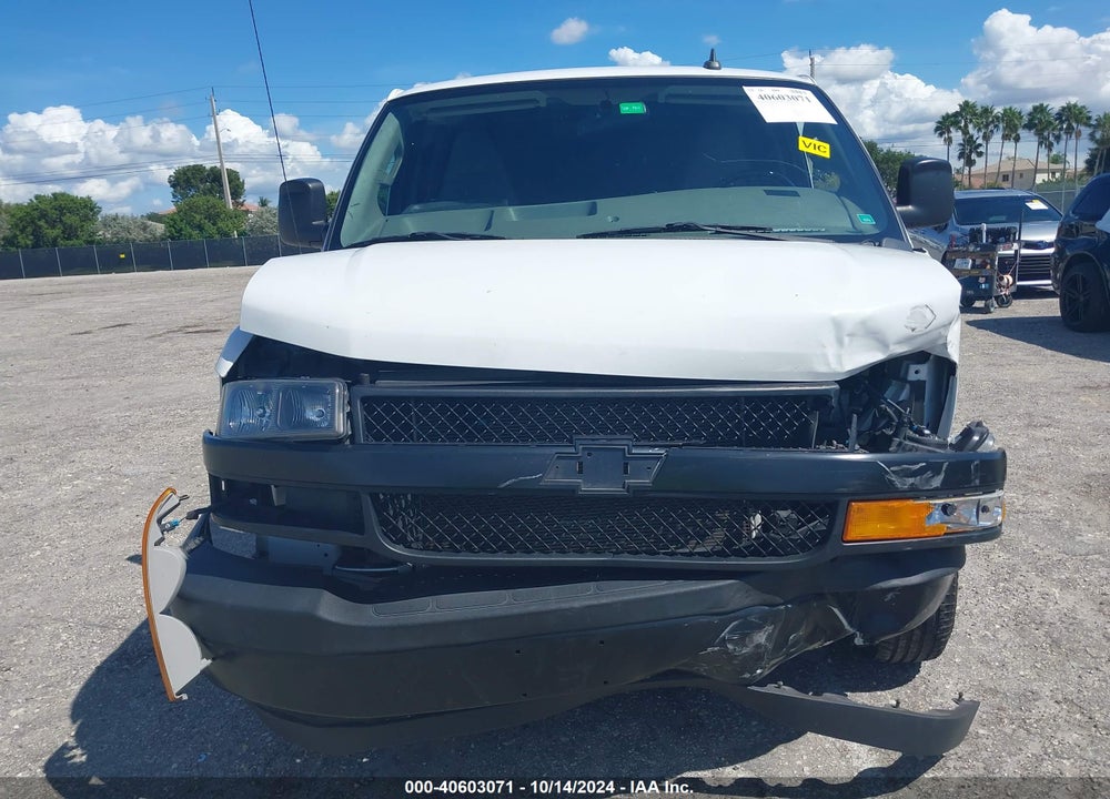 2021 CHEVROLET EXPRESS CARGO RWD 2500 REGULAR WHEELBASE WT VIN: 1GCWGAF78M1176505
