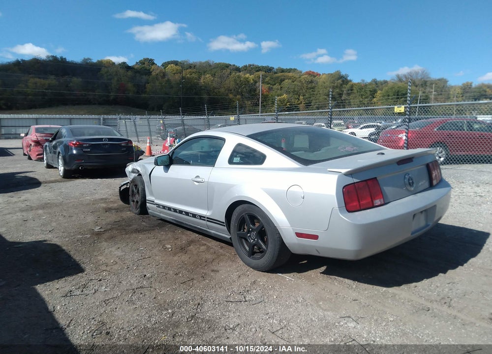 2007 FORD MUSTANG V6 DELUXE/V6 PREMIUM VIN: 1ZVFT80N675325998