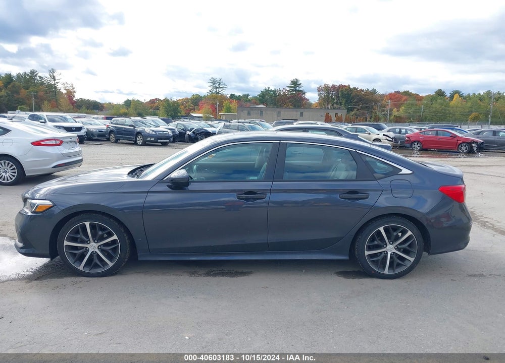 2022 HONDA CIVIC TOURING VIN: 2HGFE1F94NH302693