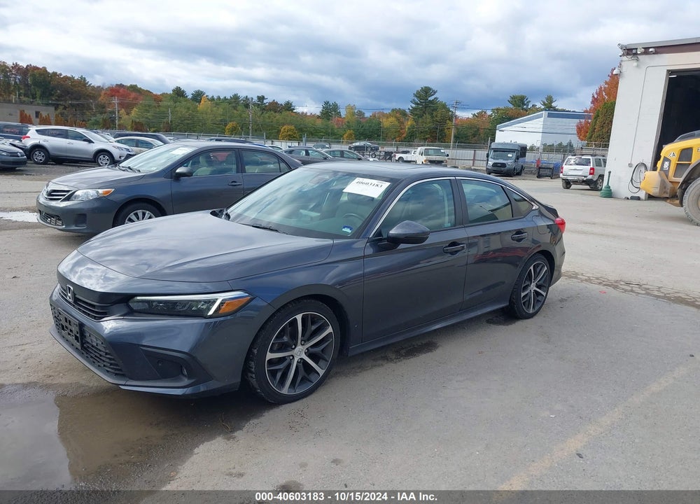 2022 HONDA CIVIC TOURING VIN: 2HGFE1F94NH302693