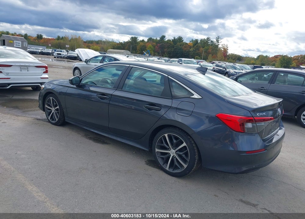 2022 HONDA CIVIC TOURING VIN: 2HGFE1F94NH302693