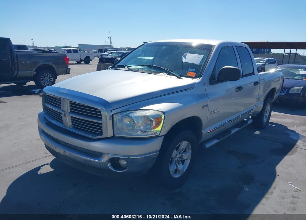 2008 DODGE RAM 1500 LARAMIE VIN: 1D7HU18228S530821