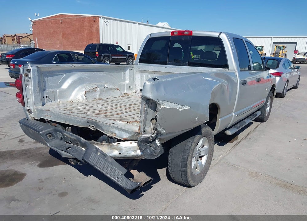 2008 DODGE RAM 1500 LARAMIE VIN: 1D7HU18228S530821